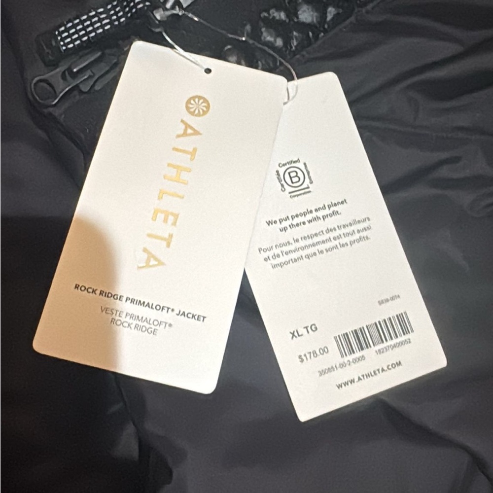 Athleta Rock Ridge Primaloft Jacket // Black #350851 - Picture 15 of 15